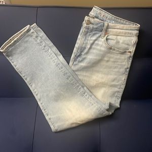 AE 33x30 AirFlex+ Athletic Fit “Light Wash” Jeans